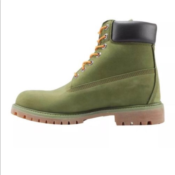 TIMBERLAND Men's Premium 6 inch BOOTS A1M72 Pesto - Picture 3 of 8